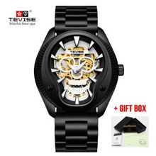 Load image into Gallery viewer, Tevise Mechanical Skull Style Watch For Men