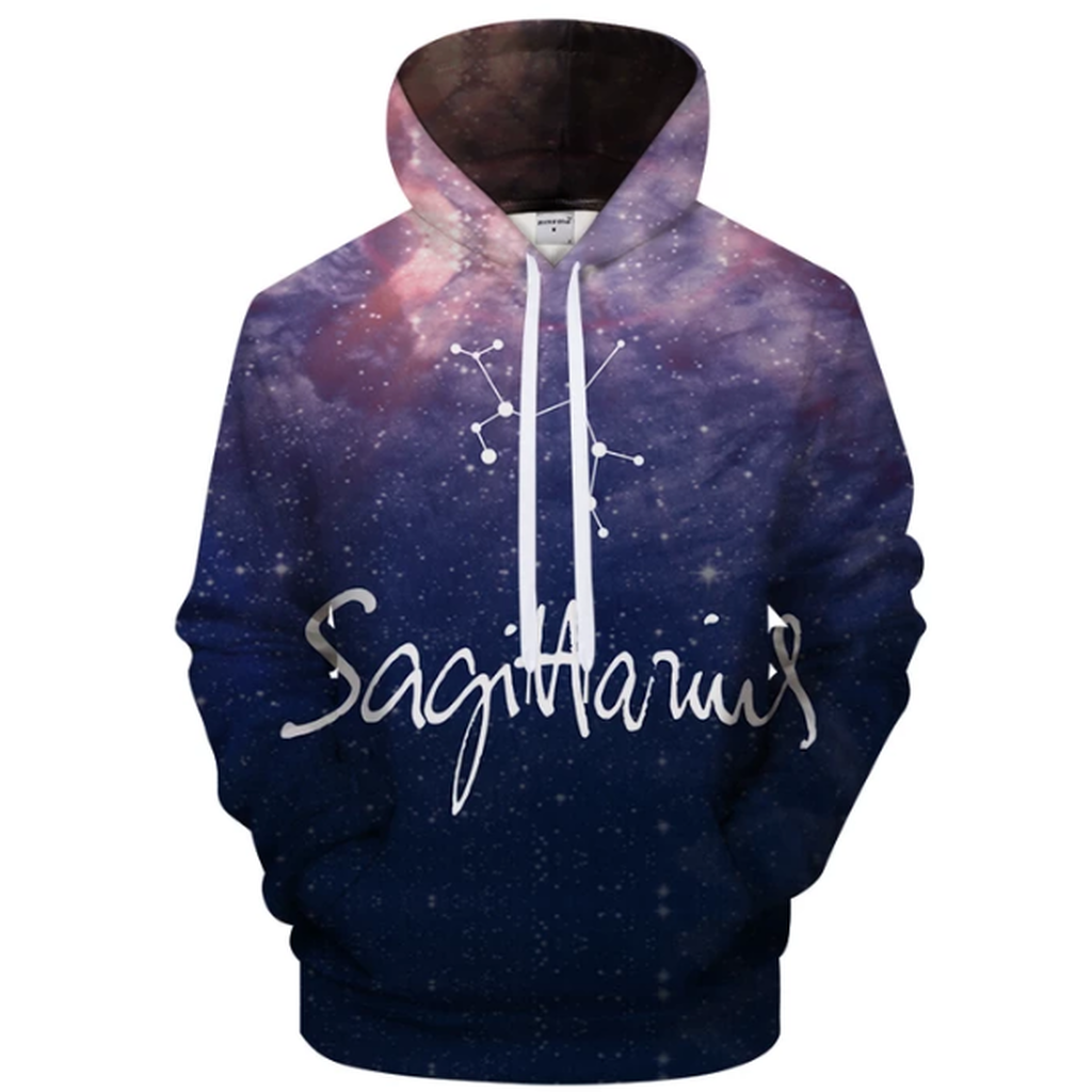 Sagittarius - Nov 22 - Dec 21 3D Sweatshirt Hoodie Pullover