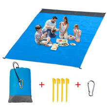 Load image into Gallery viewer, 2M*1.4M Waterproof Beach Blanket Outdoor Portable Picnic Mat Camping Ground Mat Mattress Camping Camping Bed Sleeping Pad