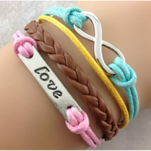 Load image into Gallery viewer, Love Always Colorful Bracelet  (Ships From USA)