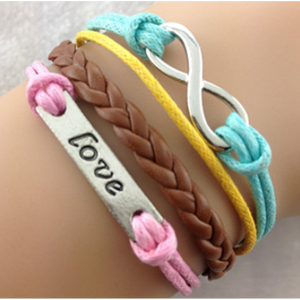 Love Always Colorful Bracelet  (Ships From USA)