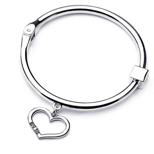 Big Sis Lil Sis Charm Bangle Set (Ships From USA)