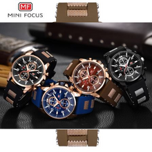 Load image into Gallery viewer, MINIFOCUS Men&#39;s Luxury Silicone Sport Watch