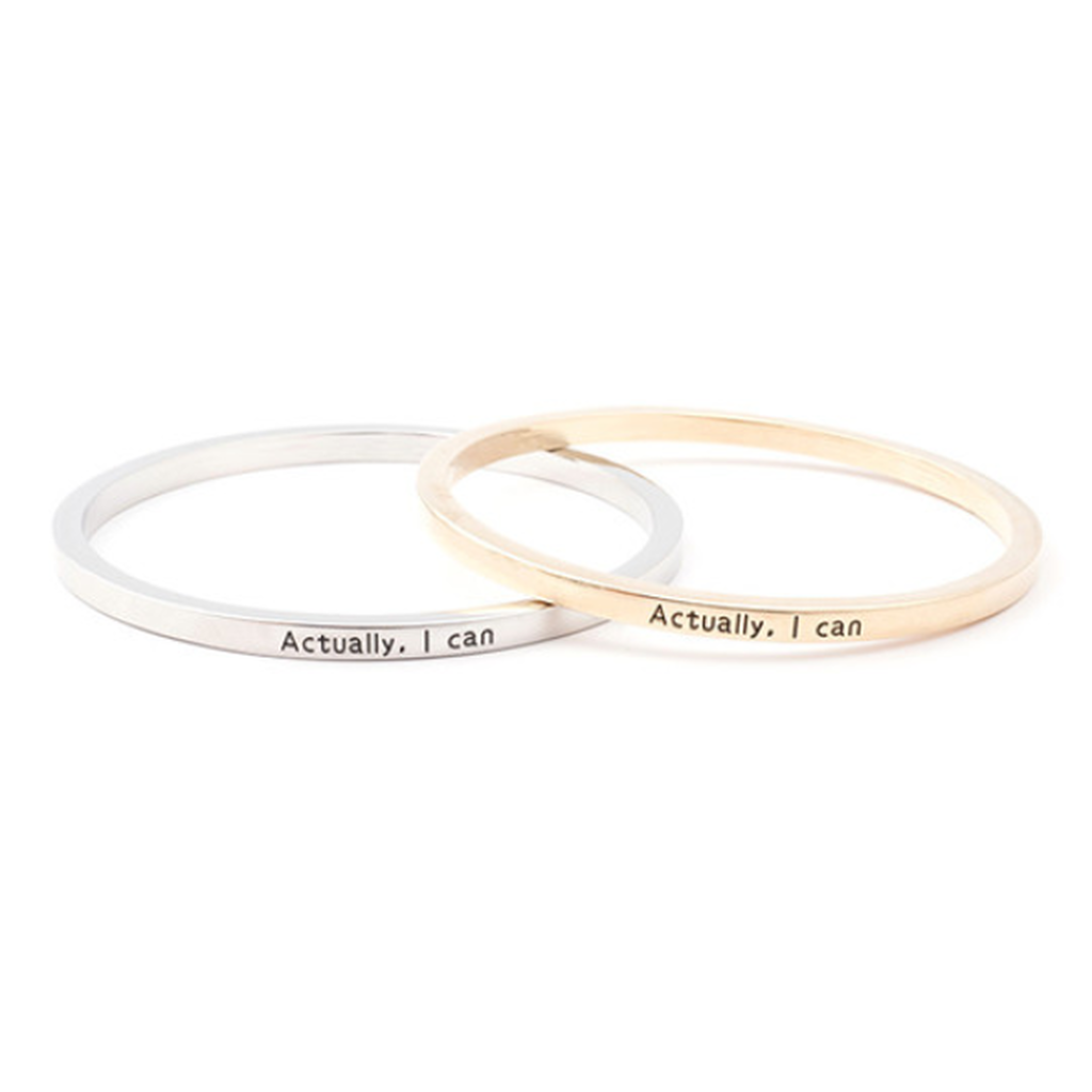 Actually I Can Bangle (Ships From USA)