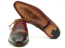 Load image into Gallery viewer, Paul Parkman Men&#39;s Three Tone Wingtip Oxfords (ID#PP22F75)