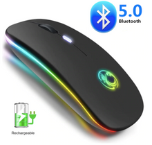 Load image into Gallery viewer, Bluetooth RGB Color Wireless Mouse