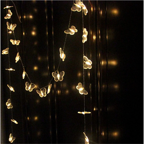 4M 40 LED Party Fairy Butterflies Lights Battery Operated LED