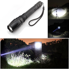 Load image into Gallery viewer, 990000LM Camping Flashlight Zoomable Upgraded Tactical T6 LED Torch Rechargeable 5 Modes 2x 18650 Battery + Charger