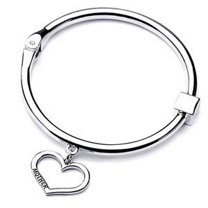 Mother Daughter Round Bangle Set (Ships From USA)