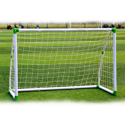 6' x 4' Soccer Goal Training Set with Net Buckles Ground Nail Football Sports For Indoor Outdoor