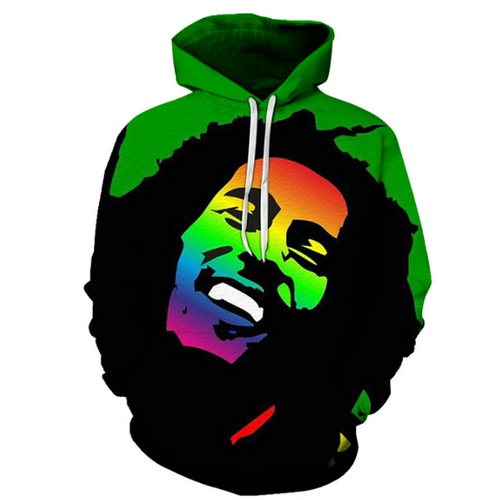 Bob Marley 3D - Sweatshirt, Hoodie, Pullover