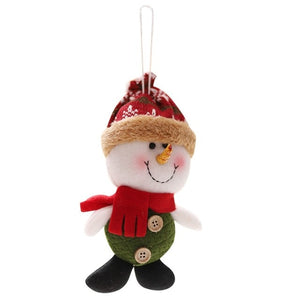 Christmas Plush Doll Christmas Santa Claus Snowman