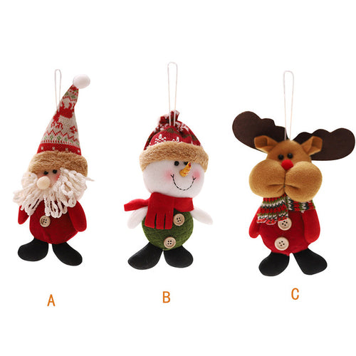 Christmas Plush Doll Christmas Santa Claus Snowman – ZiiShop