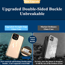 Load image into Gallery viewer, Ultra-thin Clear Glass Phone Case Full Coverage Anti-drop Case Cover