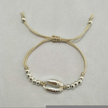 Load image into Gallery viewer, Gold Color Cowrie Shell Bracelets for Women Delicate Rope Chain Bracelet Beads Charm Bracelet Bohemian Beach Jewelry