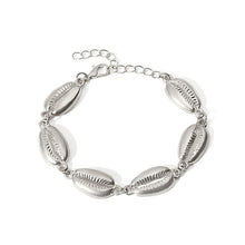 Load image into Gallery viewer, Gold Color Cowrie Shell Bracelets for Women Delicate Rope Chain Bracelet Beads Charm Bracelet Bohemian Beach Jewelry