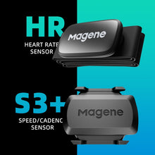 Load image into Gallery viewer, Cycling Magene Mover H64 S3+ ANT+ USB C406 Dual Mode Speed