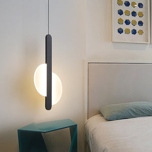 Modern Scandinavian High Ceiling LED Pendant Lamp for Bedside Living