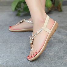 Load image into Gallery viewer, Women shoes 2022 hot fashion women sandals elastic t-strap