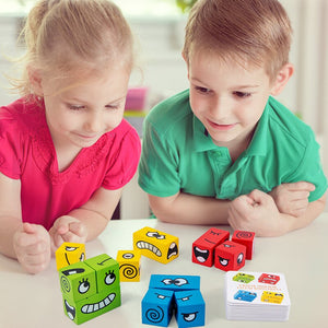 Educational Children Rubik's Cube Face Blocks Rubik's Cube