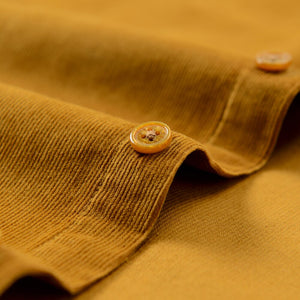 Men&#39;s Autumn Winter Casual Corduroy Cotton Shirts Single Patch
