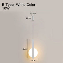 Load image into Gallery viewer, Modern Scandinavian High Ceiling LED Pendant Lamp for Bedside Living