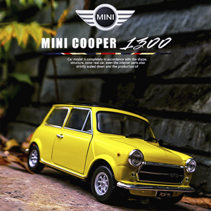 welly 1:24  Mini Cooper 1300 car alloy car model simulation