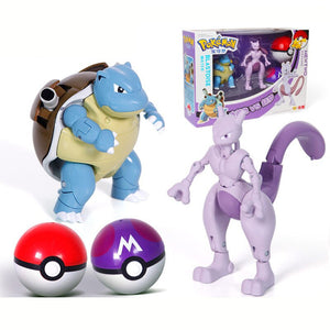 Pokemon puzzle transforming robot toy Children's Birthday Gift