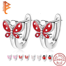 Load image into Gallery viewer, 2022 Jewelry 925 Sterling Silver Animal Stud Earrings For Kids