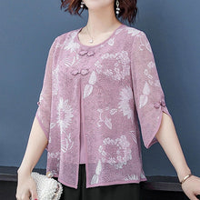 Load image into Gallery viewer, Women Spring Summer Style Chiffon Blouses Shirts Lady
