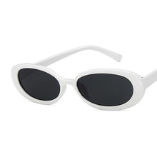 Load image into Gallery viewer, Pink Retro Sunglasses Oval Sunglasses Women Retro Brand Designer