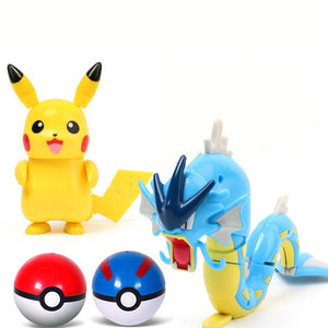 Pokemon puzzle transforming robot toy Children's Birthday Gift