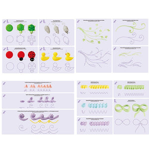 Practice Board Icing Piping Nozzles Drawings Fondant Cake Decorating Supplies