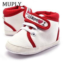 Load image into Gallery viewer, 0-18M Baby Mocassins Infant Toddler Baby Boys Girls Print Letter