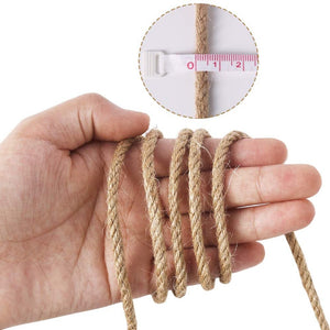 1-14mm Natural Jute Twine Vintage Jute Rope Cord String Twine Burlap