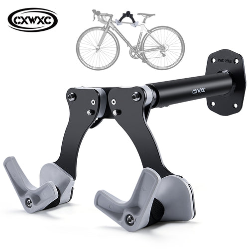 Bicycle Bike Wall Mount Horizontal MTB Road Bicycle Rack Wall Hanger