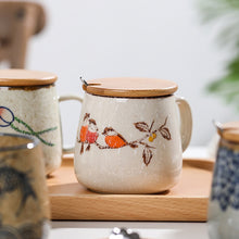 Load image into Gallery viewer, Vintage Coffee Mug Unique Japanese Retro Style Ceramic Cups, 3