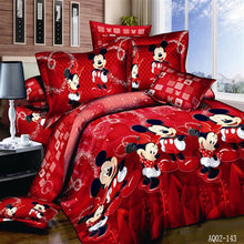 Load image into Gallery viewer, 100% Cotton Red Color Mickey Mouse Quilt/Duvet Cover