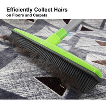 Charger l\&#39;image dans la visionneuse de la galerie, Rubber Broom Pet Hair Lint Removal Device Telescopic Bristles Magic Clean Sweeper