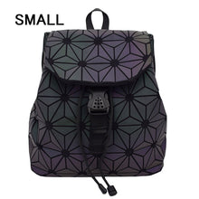 Load image into Gallery viewer, Women Laser Luminous Backpack Mini Geometric Shoulder Bag
