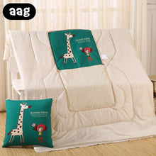 Load image into Gallery viewer, Multifunctional cotton cartoon quilt blanket