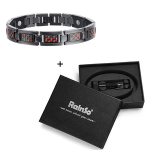 Rainso Bio Energy Titanium Bracelet Bangle Magnetic Health