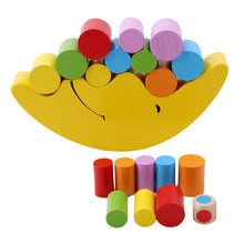 Load image into Gallery viewer, Baby Early Learning Toy Wood Moon Balancing Educational Toys