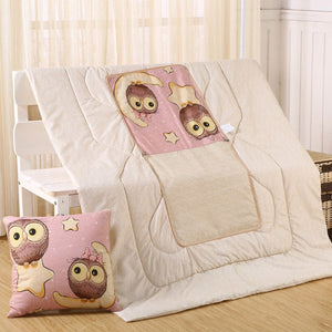 Multifunctional cotton cartoon quilt blanket