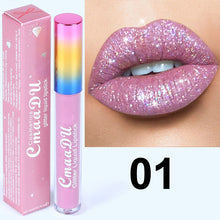 Charger l\&#39;image dans la visionneuse de la galerie, Glitter  Make Up Waterproof Long Lasting Shimmer Liquid Lipstick