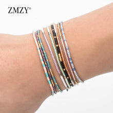 Load image into Gallery viewer, ZMZY Boho Style Miyuki Delica Seed Beads Bracelets for Women