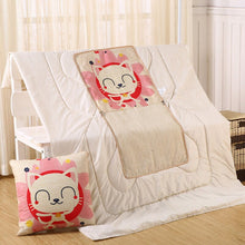 Load image into Gallery viewer, Multifunctional cotton cartoon quilt blanket