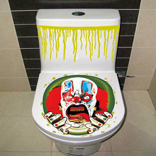 Charger l\&#39;image dans la visionneuse de la galerie, Halloween Toilet Cover Sticker 3D Scary Zombie