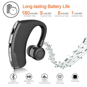 Popular V9 PUBG Headphones Business Bluetooth Headset Ear-Mounted