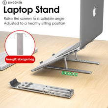 Charger l\&#39;image dans la visionneuse de la galerie, LICHEERS Laptop Stand for MacBook Pro Notebook Stand Foldable